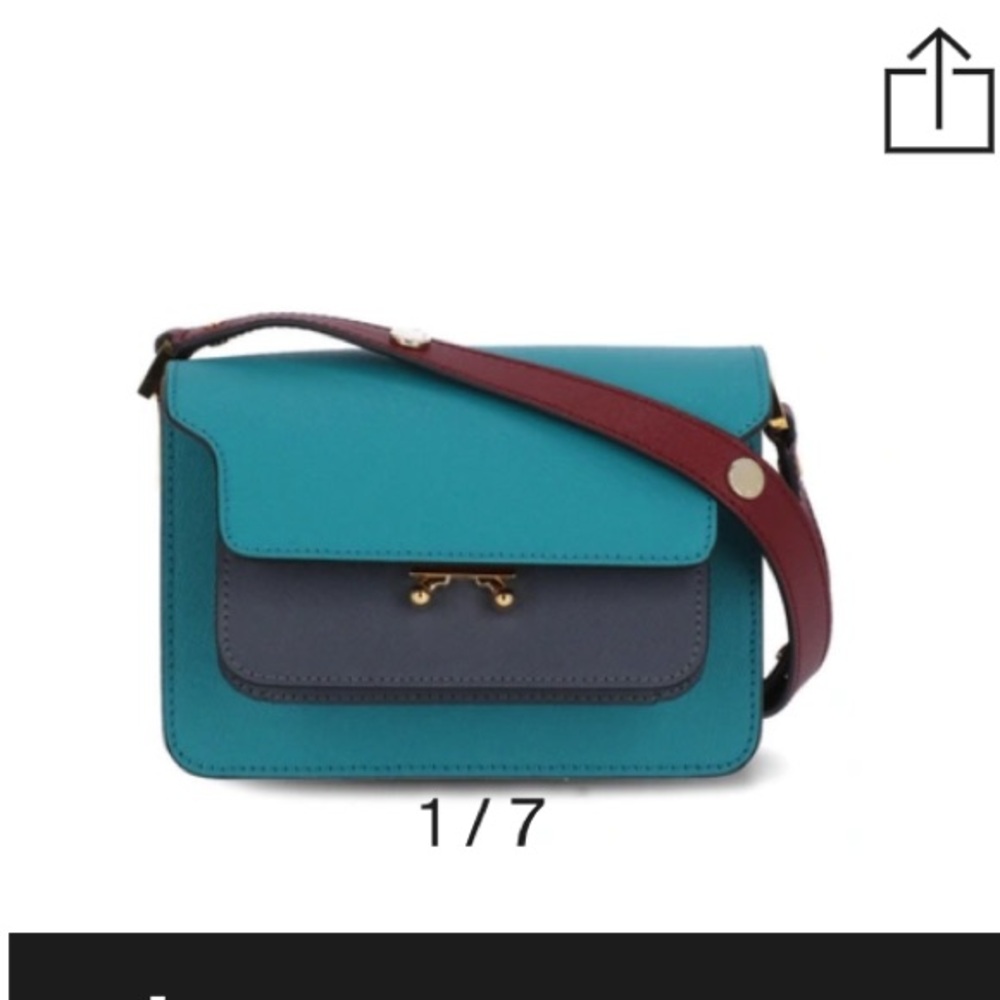 NWOT Marni Trunk Mini Shoulder Bag